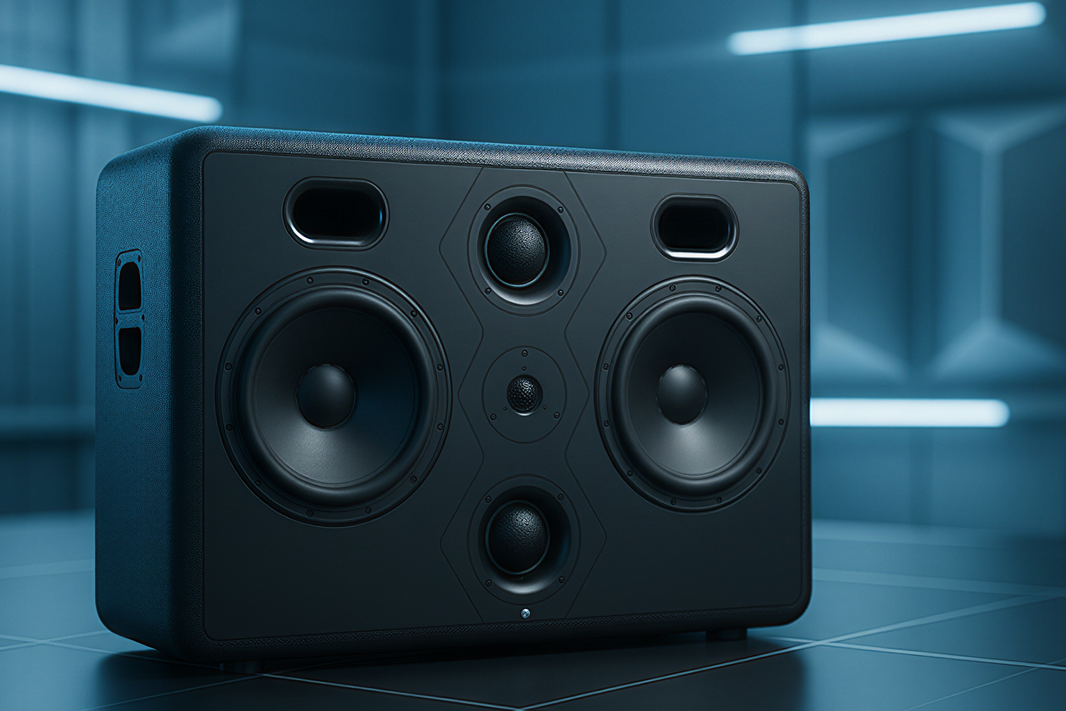 Swan专业监听系列音响概念艺术